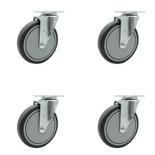 Cambro 60034 Beverage Service Cart Swivel Caster Replacement Set - SCC