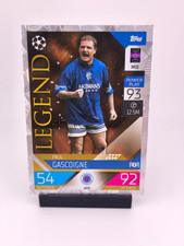 Paul Gascoigne LEGEND 2022-23 Topps Match Attax UCL Rangers FC