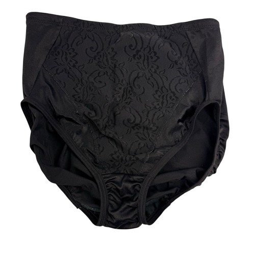 Vintage Maidenform Self Expressions Panties 2XL Nylon Lace Girdle High Cut Satin - Picture 3 of 12