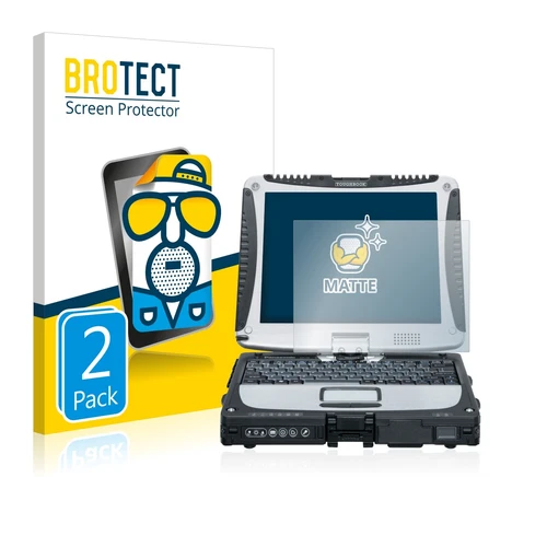 2x Anti Glare Screen Protector for Panasonic Toughbook CF-19 Matte Protection