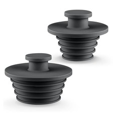 Aluvor Silicone Bathtub Drain Stopper Plug, Bathroom Sink Drain Plug, 2pcs