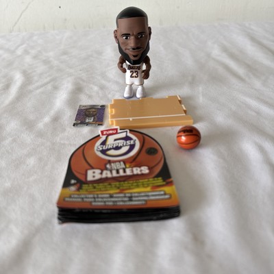 スポーツ LeBron James NBA zuru Zuru NBA Ballers LeBron James White Jersey + Court Piece+