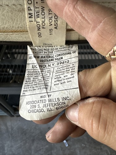 Vintage Pollenex Deep Heat Back Massager Pad BM-1400 TESTED WORKS - Bild 6 von 7