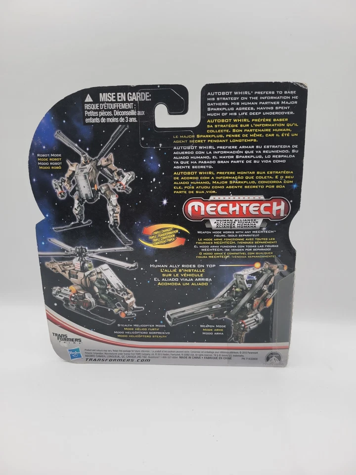 Figura Transformers Dark of the Moon Mechtech Human Alliance Bujía Mayor Foto 2 de 3