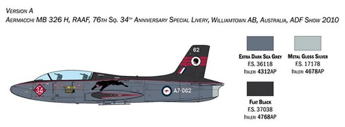 Italeri Aermacchi Mb 326 - Imagen 4 de 11