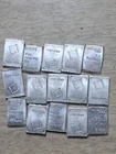 15 PCS. VALCAMBI SUISSE 1g 999 0 SILVER Bars  MORE SILVER FOR SALE ON MY SITE