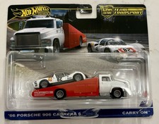 Hot Wheels Premium Team Transport 66 Porsche 906 Carrera 6 Carry On #66 T23