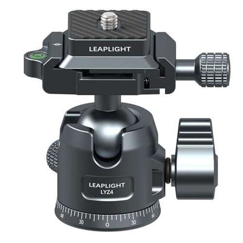 Low Profile Tripod Ball Head All Metal Ballhead Mount Adapter Max Load 5KG - Picture 1 of 12