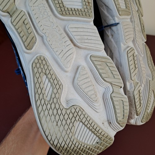 Hoka One One Bondi 6 Running Shoes Mens Size 12 2E Blue/White Athletic Sneakers - Bild 12 von 16