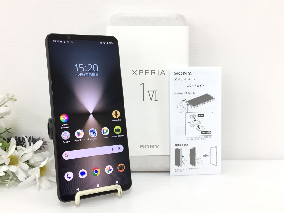 Sony Xperia 1 VI ジャンク USED Sony Xperia 1 VI XQ-EC44 256GB 12GB Factory Unlocked 6.5