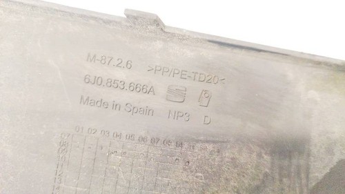 Seat Ibiza 2008 Bumper Grille Front Right 6J0853666A, Genuine #2278553-33 - Picture 3 of 9