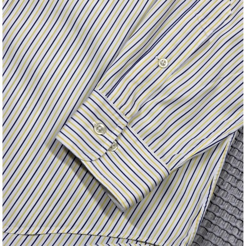 Camisa Polo Ralph Lauren Calce Personalizado a Rayas Abotonada Para Hombre Manga Larga 15 1/2 M - Imagen 4 de 14
