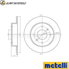 2x BRAKE DISCS 23-0633 FOR NISSAN PRIMERA/Hatchback/Traveller Almera/II 2.0L 