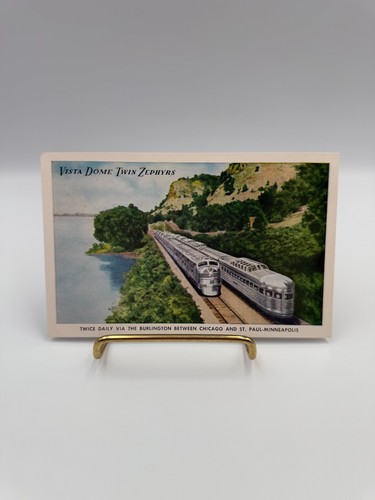Lot- Vintage All Aboard Stamped Postcard Book & 5 Vintage Railroad Postcards - Picture 8 of 18