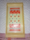 Plastic tray USSR 1970 for bread or fruit 38x19 cm