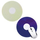 2Pcs Donut Round Mouse Pad, 7.9 Inch Cute Mouse Pad, Purple, Light Yellow