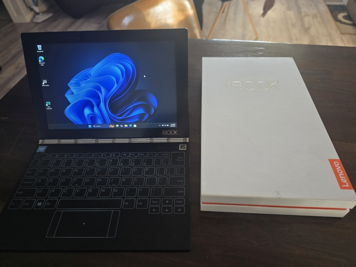 Lenovo Yoga Book Yb1-X91F 10.1 Tablet 64Gb Wi-Fi 2-In-1 Used From