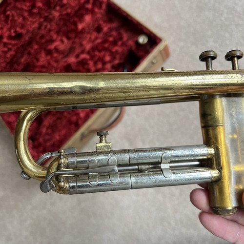 1949 F.E. Olds & Son Los Angelas CA The Old standard Trumpet VTG 20343 - Picture 13 of 23