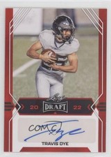2022 Leaf Draft Auto Red Travis Dye #BA-TD1 Auto 0w8