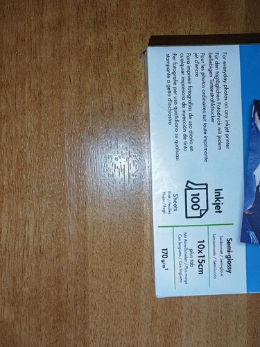 HP Everyday Photo Paper Inkjet 100 Blatt ca. 10x15cm 4x6” 170g seidenmatt - Bild 3 von 4