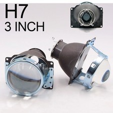 3 Inch Projector Lens H7 for Hella 3R G5 Headlights Retrofit Kit Single Xenon Lo