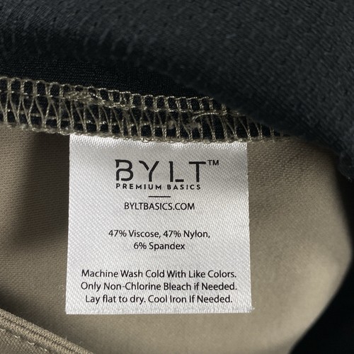 BYLT Everyday 2.0 Pants Mens 38x32 Slim Fit Stretch Chino Athleisure Khaki - Bild 5 von 12
