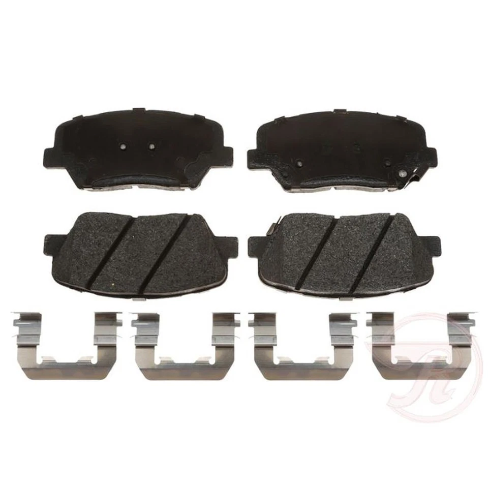 KIT-210513-1594 Raybestos Juego de 4 Ruedas Disco de Freno y Kits de Pastillas Delanteras y Traseras Foto 3 de 4