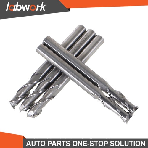 Labwork End Mill Carbide 3/16 In Diameter 2 Flute 5/8 In Length Of Cut 5 Pieces - Picture 15 of 15