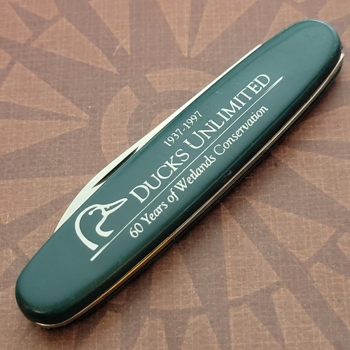 Imperial Ducks Unlimited Jack Messer Irland grün synthetische Griffe SS Klinge