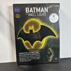 Batman LED Wall Light Lamp DC Comics by Brandlite 9.6 in x 15.8 x 0.5 NEW BOX