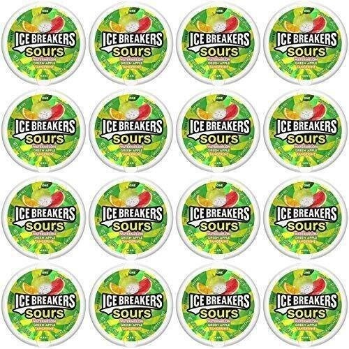 Ice Breakers Sours ( Green Apple, Tangerine, Watermelon), 1.5-Ounce Canisters ( - Picture 4 of 5