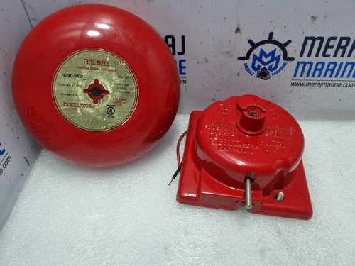 Federal Signal FSF106-024R Alarm Bell 6 Inch Bell RED 24V - Picture 5 of 10