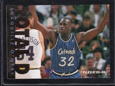 1995 Fleer Total D #7 Shaquille O'Neal NM-MT , Free Shipping
