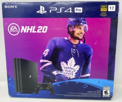 PlayStation 4　Pro　1TB Sony PlayStation 4 Pro 1TB Console - NHL' 20 Bundle [USED