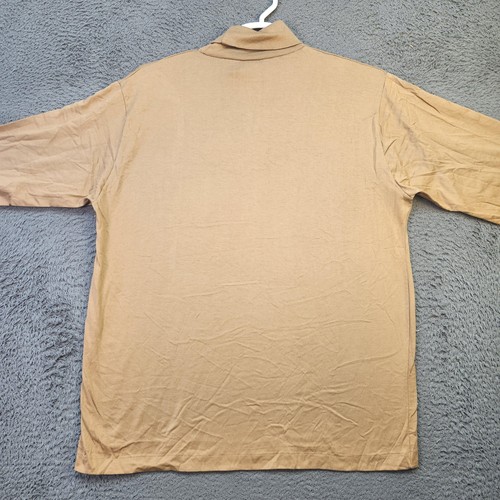 Vintage Cross Creek Shirt Mens XL Mock Neck Long Sleeve Made USA 90s Casual - Picture 6 of 8