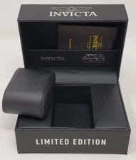 Invicta Empty Black 1 Slot Limited Edition Star Wars Watch Box SD