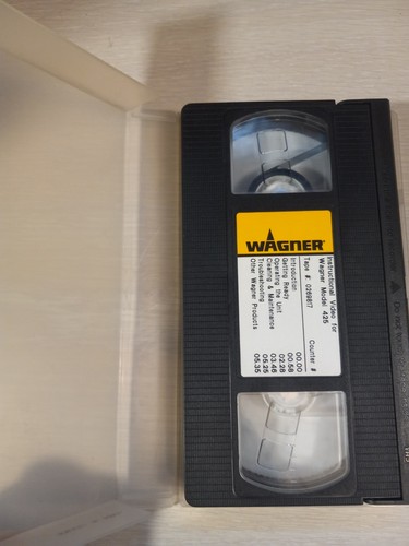 Wagner Model 425 - Instructional How To Manual Video (VHS) - - Picture 4 of 5