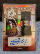 2022 LEGACY FUTURES SKYY MOORE RUBY RPA RC PATCH AUTO 33/100 KANSAS CITY CHIEFS