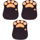  3 Pack Cartoon Pattern Mouse Pad Set Cute Cloud-shaped Wrist Rest