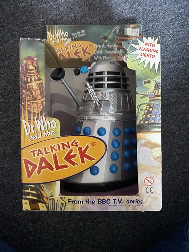 Doctor Who sprechender Dalek silber/blau von Product Enterprise (Das Böse der Daleks)