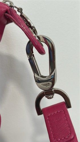 LONGCHAMP Le Pliage Cuir Hot Pink Ciclamen Leather Tote Bag Medium Crossbody - Bild 5 von 18