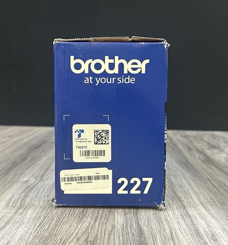 Oryginalny wysokowydajny toner Brother TN-227C cyjan, fabrycznie nowy zapieczętowany - Zdjęcie 5 z 6