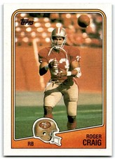 1988 Topps Roger Craig San Francisco 49ers #40