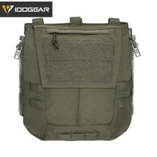 IDOGEAR Tactical Zip-on Panel Pouch Backpack Carrier Bag for CPC AVS JPC2.0 Army