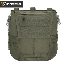 IDOGEAR Tactical Zip-on Panel Pouch Backpack Plate Carrier CPC AVS JPC2.0 Vest