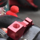 Support de serrage de rétroviseur pour moto avec support de guidon fileté 10 m