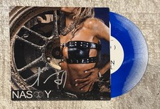 TINASHE SIGNED NASTY LIMITED EDITION 7 INCH VINYL - BECKETT COA