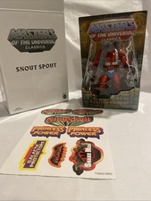 Snout Spout He-Man and the Masters of the Universe Classics MOTU NIB W  Stickers