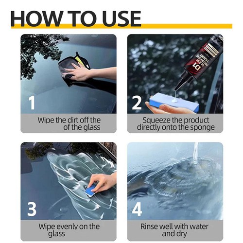 Car Glass Polishing Liquids Fast Self-creaning Without Fear of Stains | 2025 - Picture 14 of 15