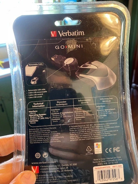 Verbatim 97256 Optical Mouse - Image 2 of 2